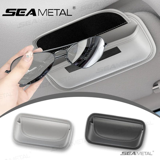 PU Leather Car Glasses Case