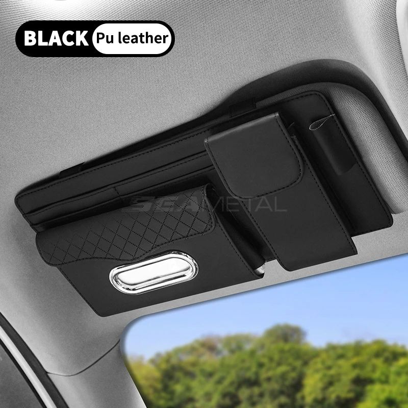 Premium Car Sun Visor Storage Bag