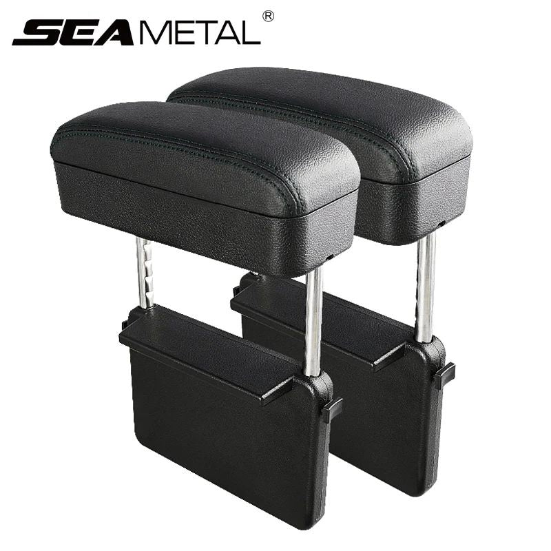 Adjustable Car Armrest Box with Elbow Support