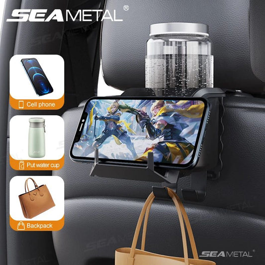3-in-1 Car Headrest Cup Holder
