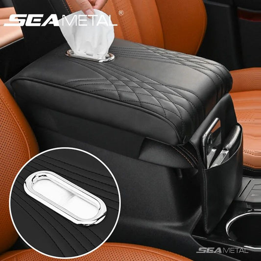 Memory Foam Car Armrest Box Cover