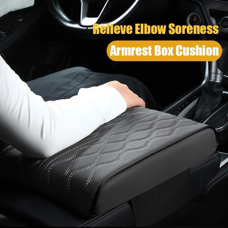 Thick Car Armrest Box Cushion