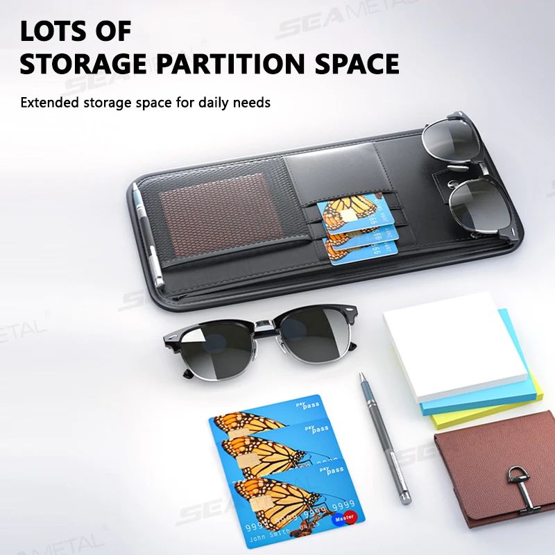 9-in-1 Car Sun Visor Organizer