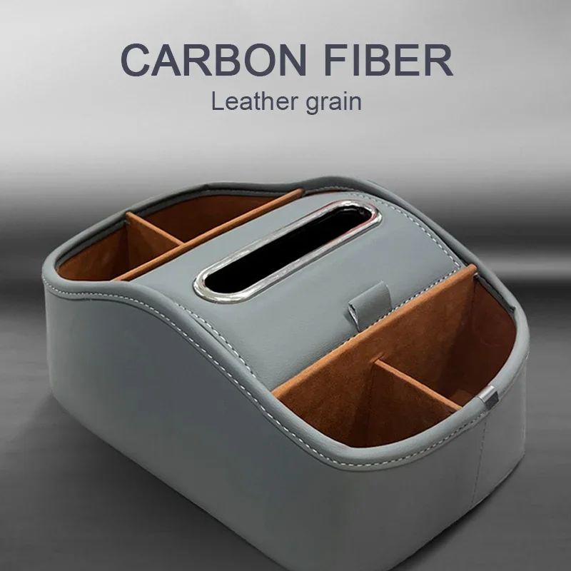 Universal PU Leather Car Armrest Box