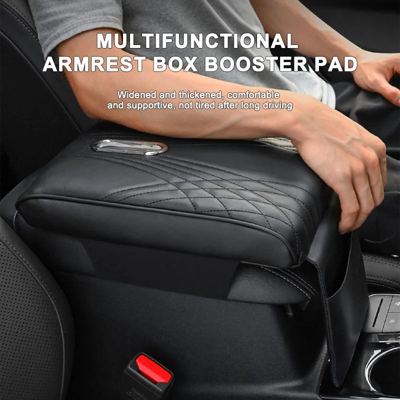Memory Foam Car Armrest Box Cover