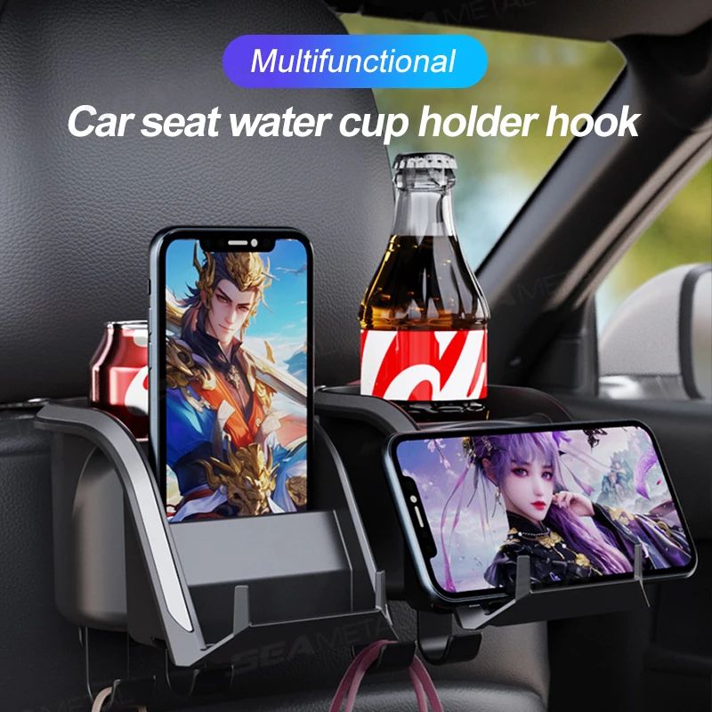 3-in-1 Car Headrest Cup Holder