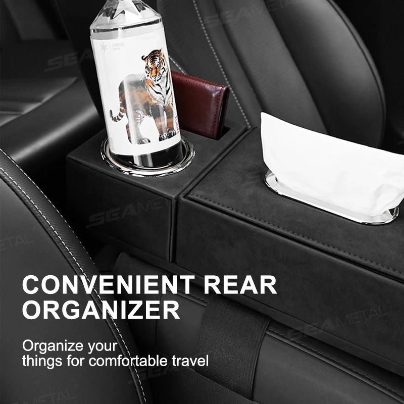 Premium Car Armrest Storage Box