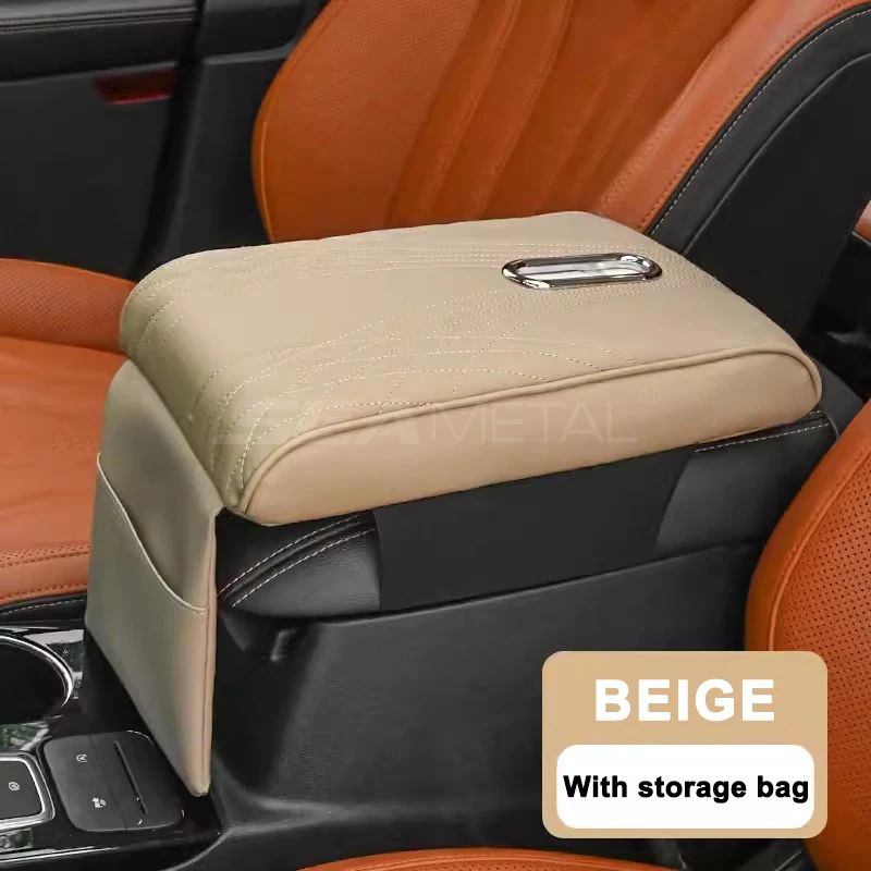 Memory Foam Car Armrest Box Cover