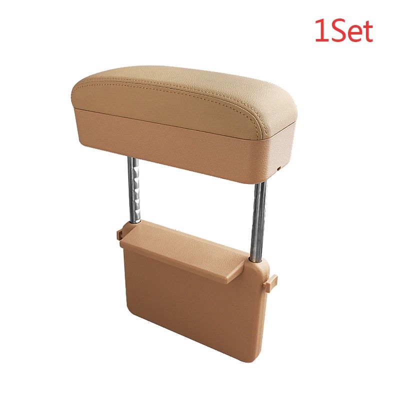 Adjustable Car Armrest Box with Elbow Support