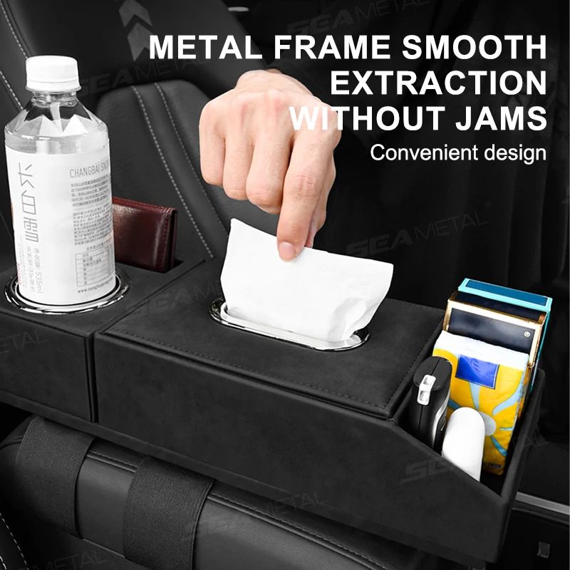 Premium Car Armrest Storage Box