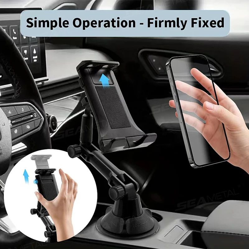 Car Drink Holder with Tablet Mount