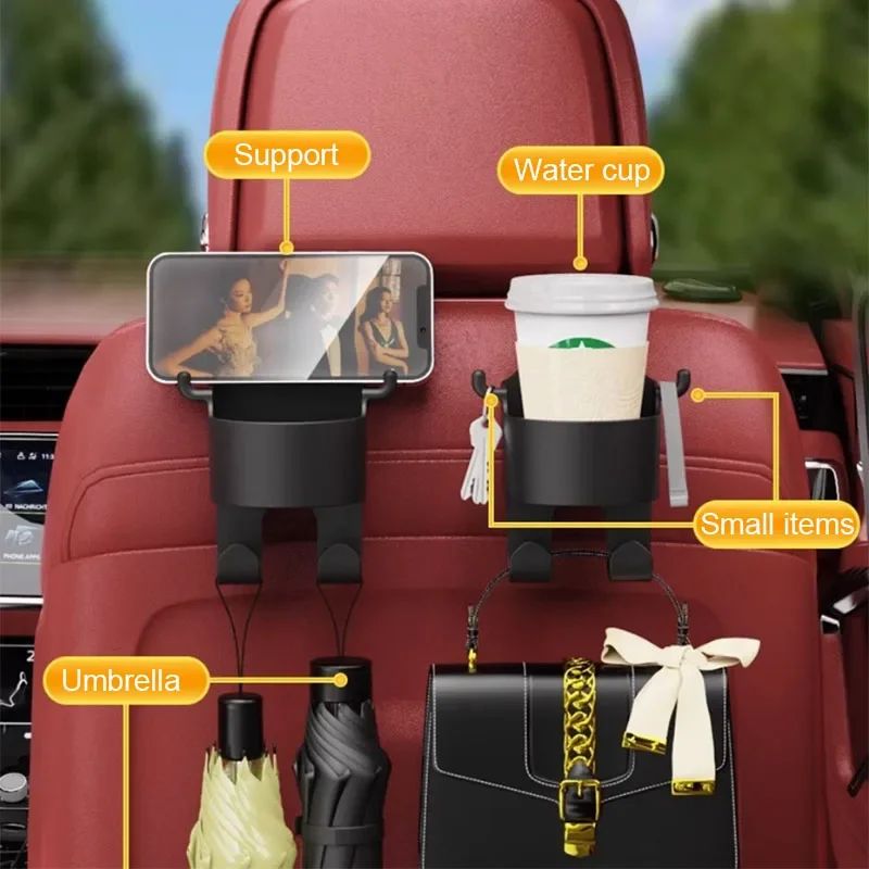 3-in-1 Car Hanging Drink Holder