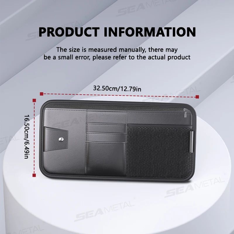9-in-1 Car Sun Visor Organizer