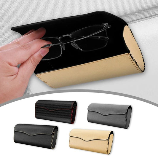 Car Sun Visor Glasses Case